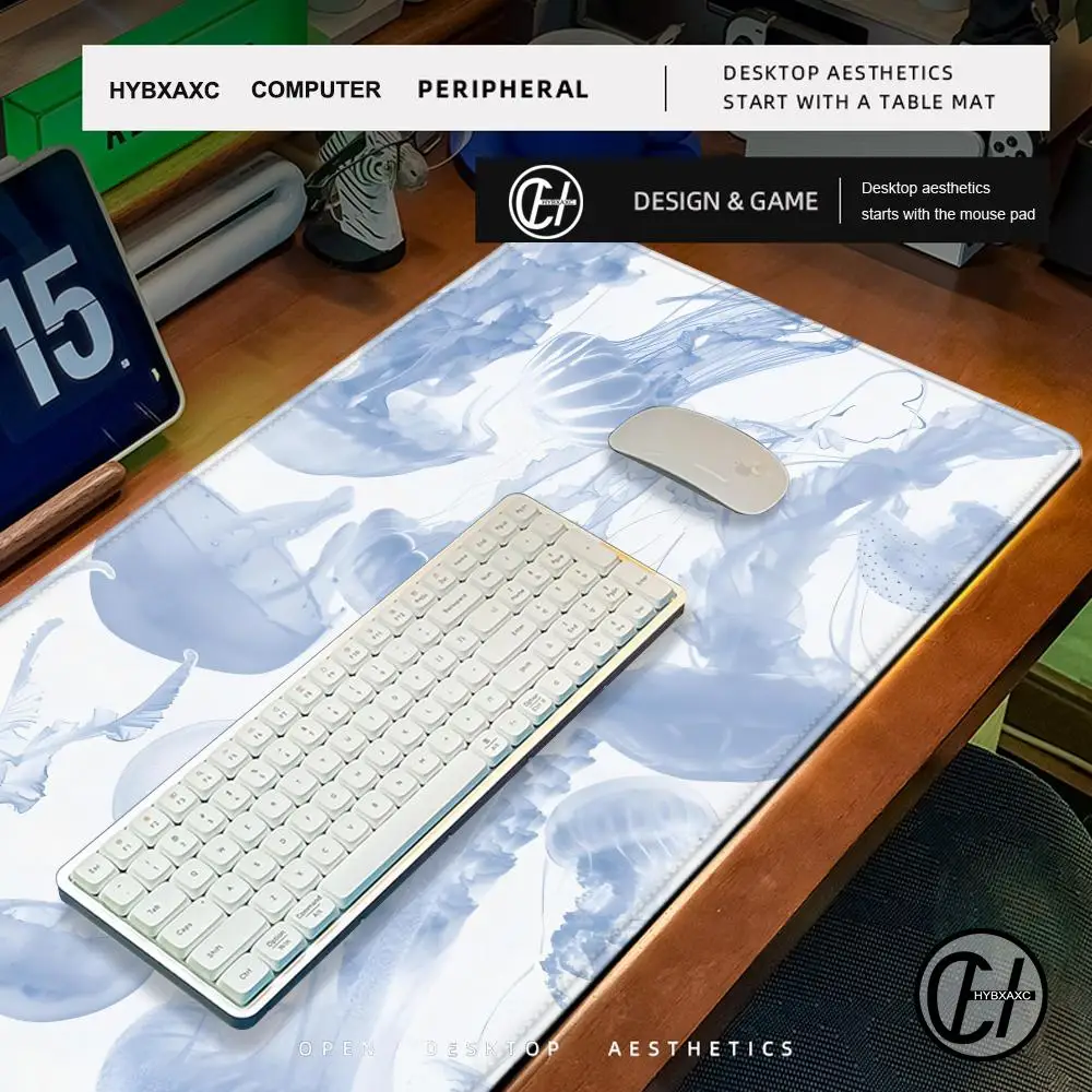 لوحة ماوس فاخرة حافة مخيطة