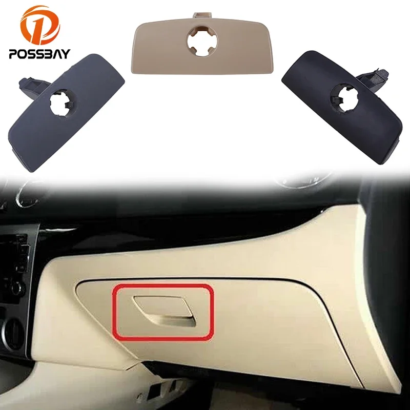 Car Inner Storage Glove Box Handle Cover Lid Lock with Hole for VW Passat B5 car interior organizer