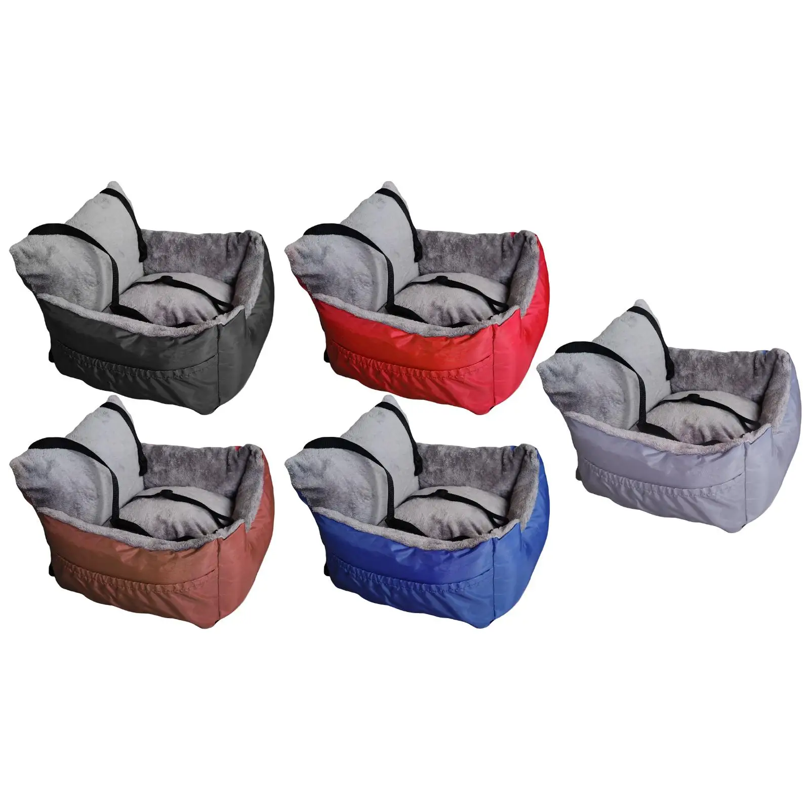 Dog Cats Cars Seat Booster Seat Carrier Cage Bed Staccabile Car Bracciolo Box Guinzaglio Di Sicurezza Canile Leggero Antiscivolo Per Esterno