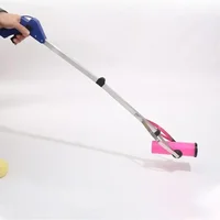 Reaching Pick Up Tool Clamp Trash Grabber Aluminum Alloy Home Portable Foldable Reaching Stick Long Arm Practical High Quality 1