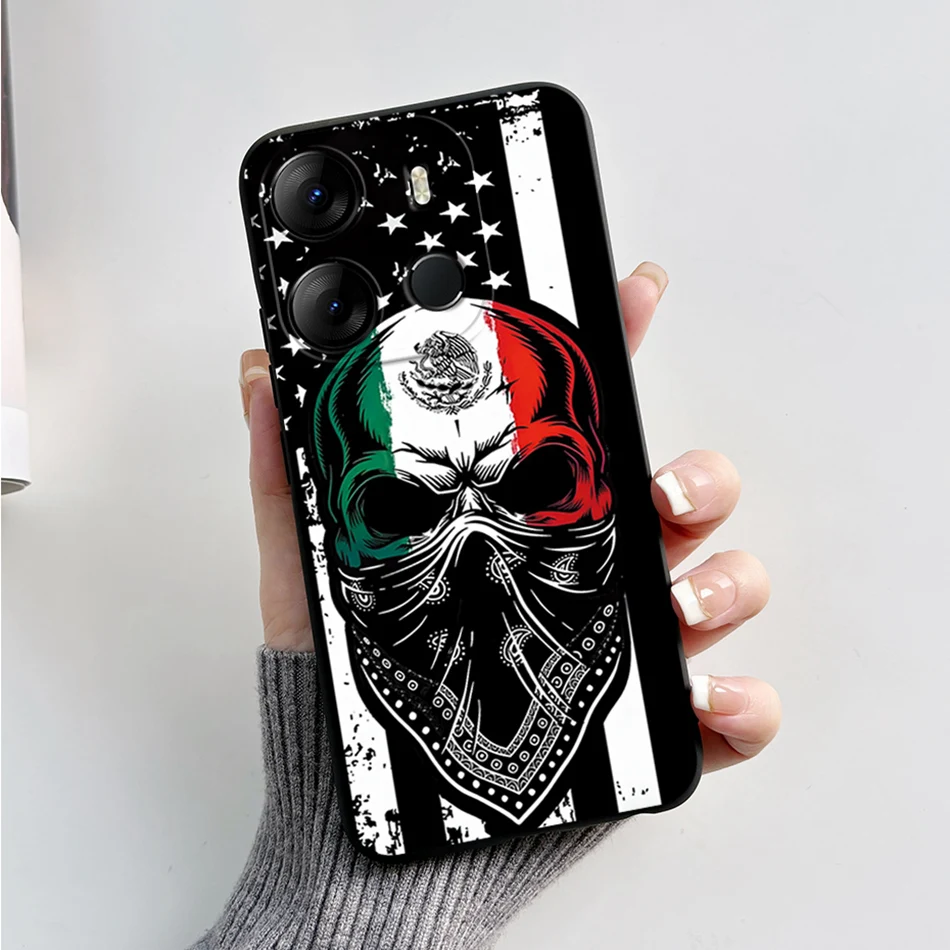 Luxury Marble Soft Silicone Phone Case - Tecno Pop 7 Series