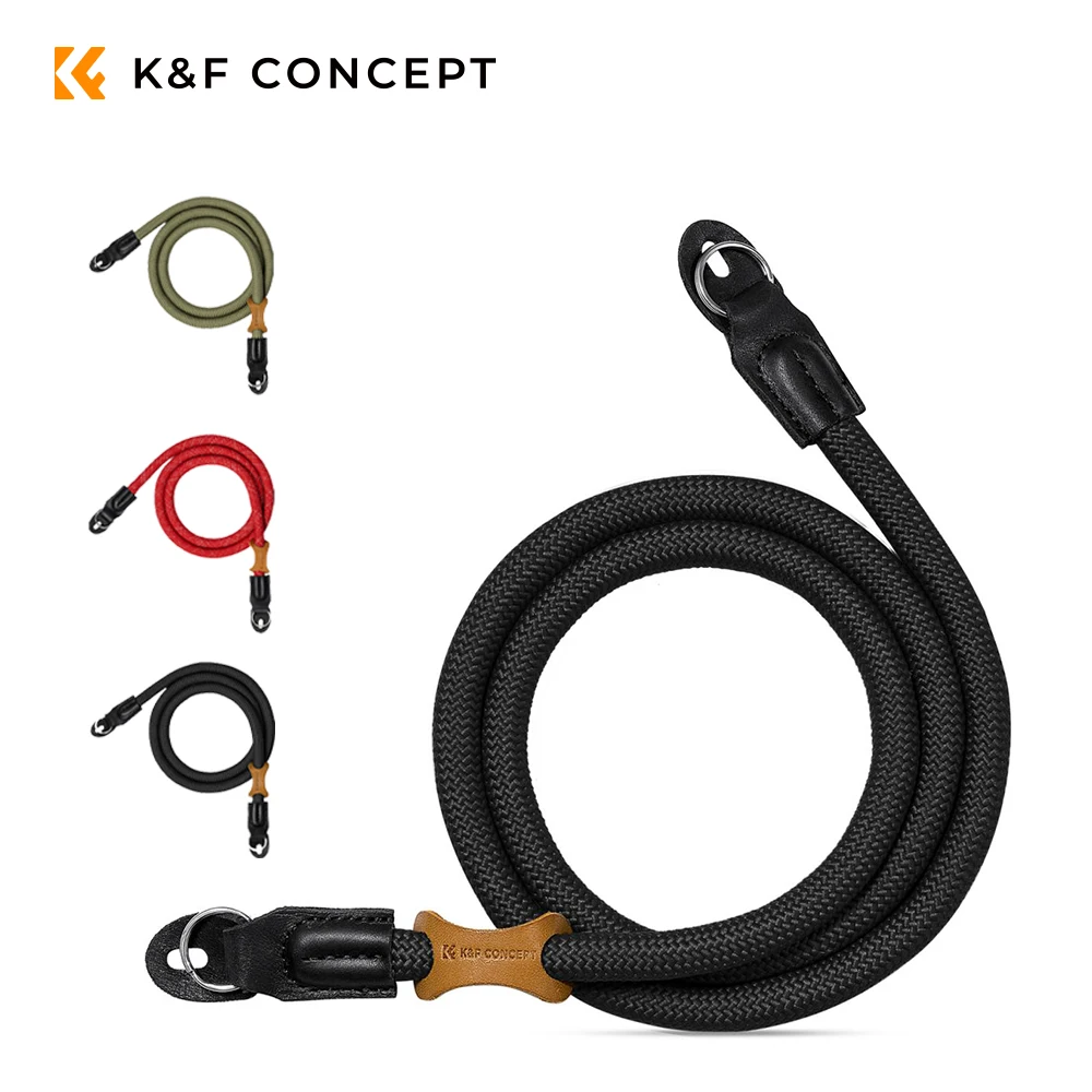 ?   K&F CONCEPT 카메라 스트랩, 나일론 로프 넥/숄더 랜야드 DSL..