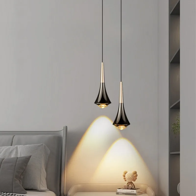 

Nordic Modern Small Pendant Lamp Minimalist Living Room TV Background Wall Chandelier Room Decor Led Lights Kitchen Accessories