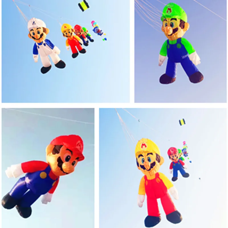 

Free Shipping inflatable kite pendant flying soft kite windsocks kites show windrad inflatable toys drachenflieger 3d kites