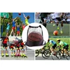 Sports Ball Storage Backpack - Heavy Duty Mesh Bag Vent Panels for Basketball/Soccer, Portable Carry Bag w/Shoulder Strap 5