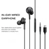 Original Type C Wired Earphone for Samsung Galaxy S24 S23 S22 Ultra Plus In-Ear Earbuds 3.5 mm Stereo Headphones for AKG A54 A53 2