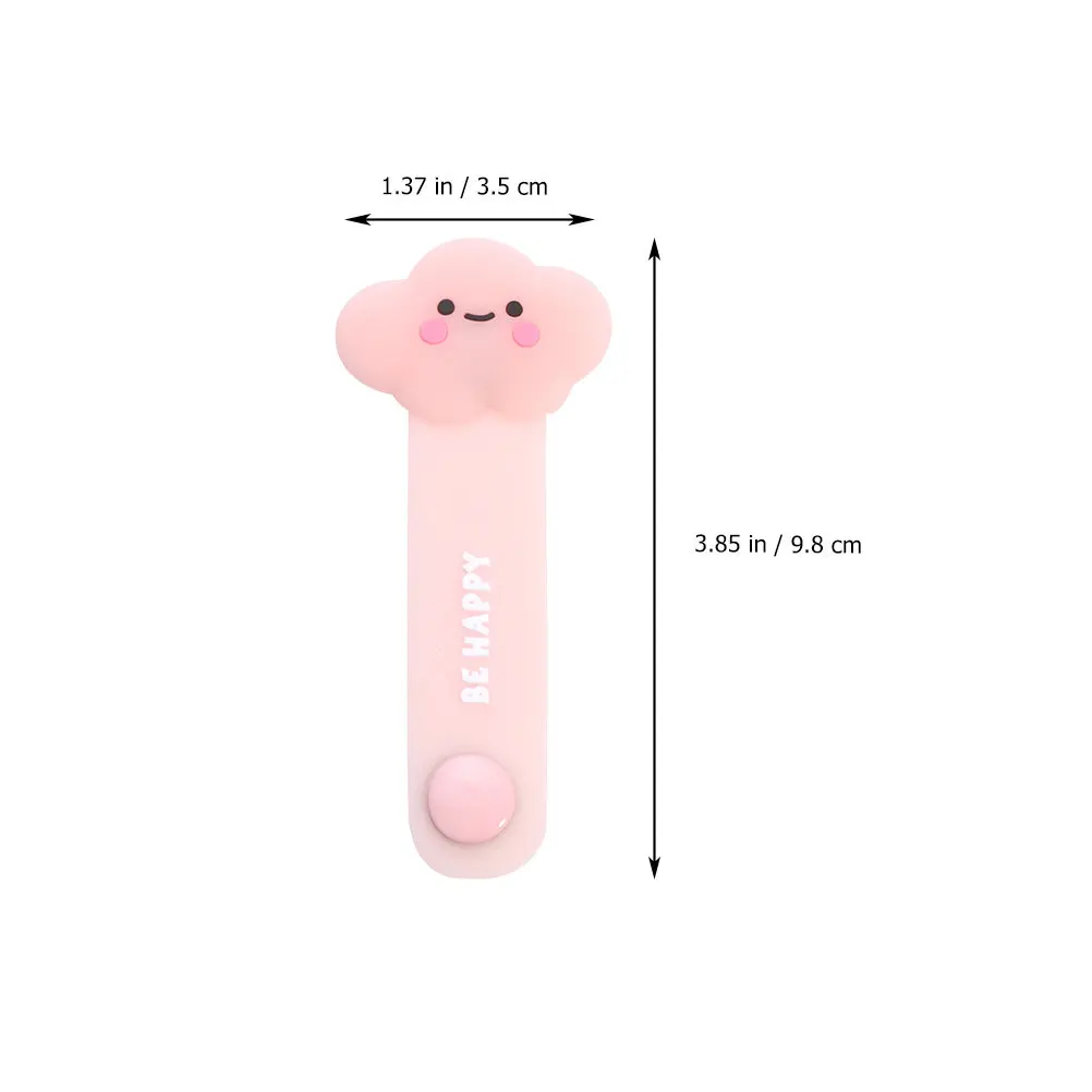 2Pcs 실리콘 코드 정리기 케이블 홀더 유용한 데스크탑 케이블 관리 클립 깔끔한 와이어 보관 솔루션 데이터 와이어 와인더