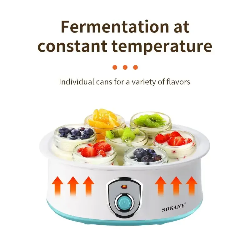 2304Automatic Convenient Seperate 8 Cups Yogurt Maker Machine