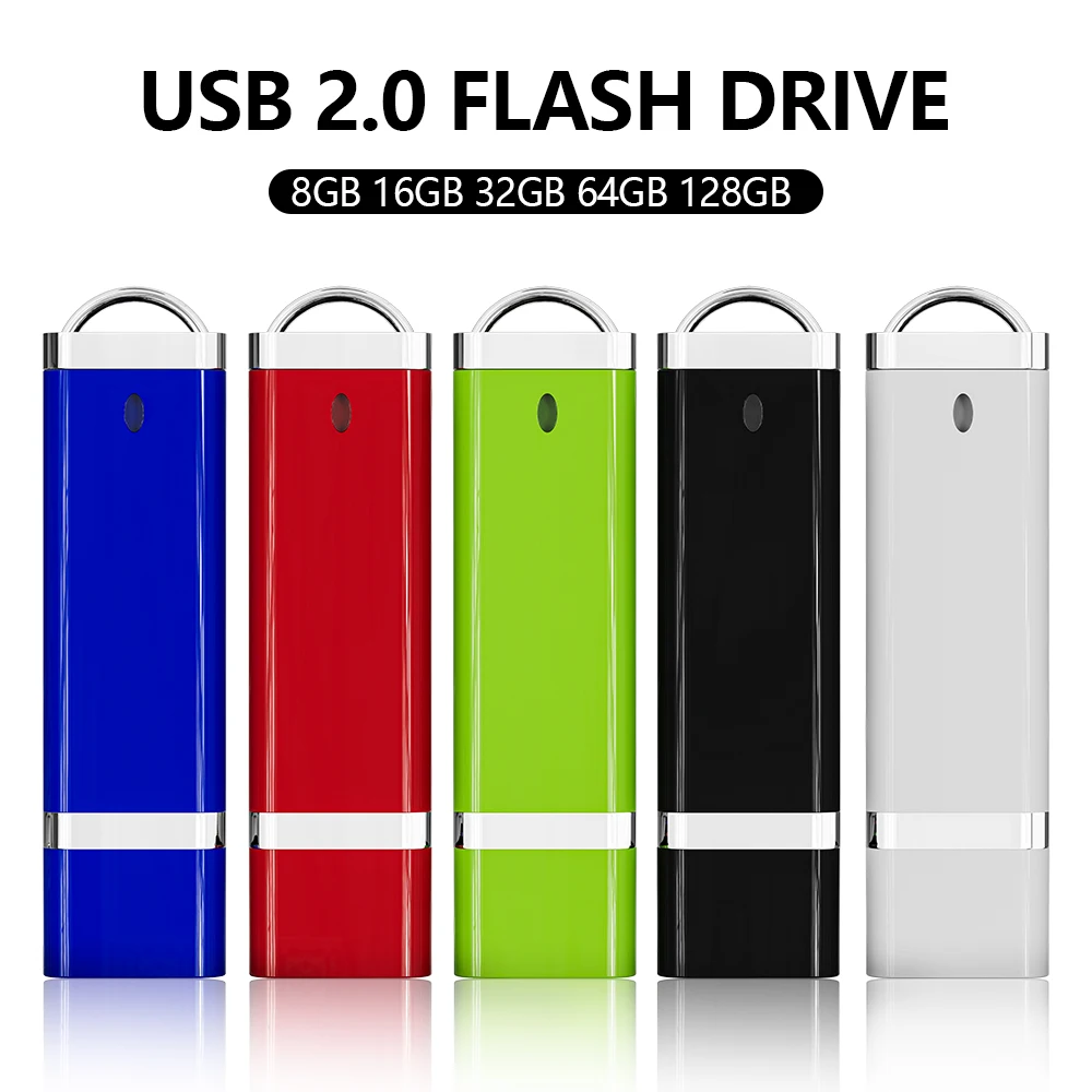 컬러풀 USB 플래시 드라이브 펜 드라이브 128GB 64GB 32GB 고속 U 스틱 16GB 8GB 4GB 펜드라이브 2.0 메모리 스틱 128MB 비즈니스 선물