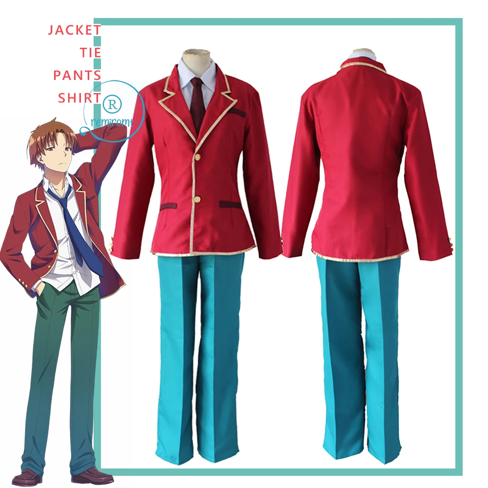 Kiyotaka Ayanokoji Season 01 Classroom of the Elite S01 Red Blazer