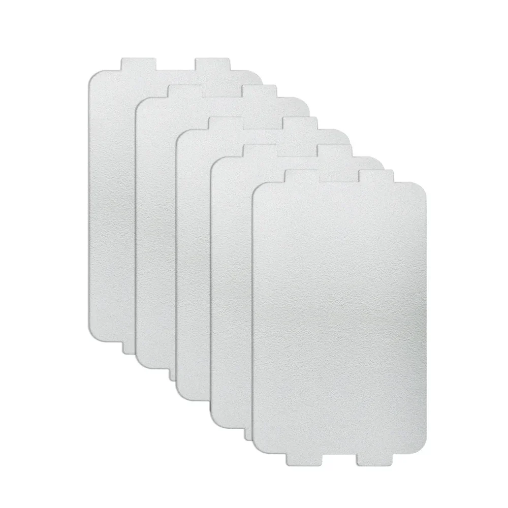 5pcs Thicker Spare Parts for Microwave Ovens Mica Microwave 10.7*6.4cm Mica Sheets for Midea Magnetron Cap Microwave Oven Plates