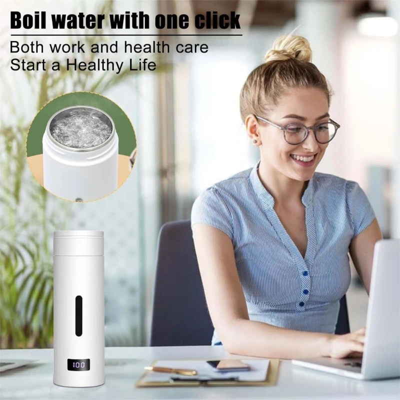 Versatile Portable Hot Boiling Coffee Water Dispenser Compact Electric Kettle with Keep Warm Function for Travel Dropshipping 2
