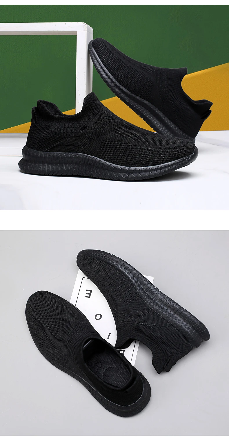 Men Sneakers Shoes For Men Lightweight Tenis Comfortable Mesh Breathable Casual Shoes Outdoor Walking Gym Shoes Size 39-46