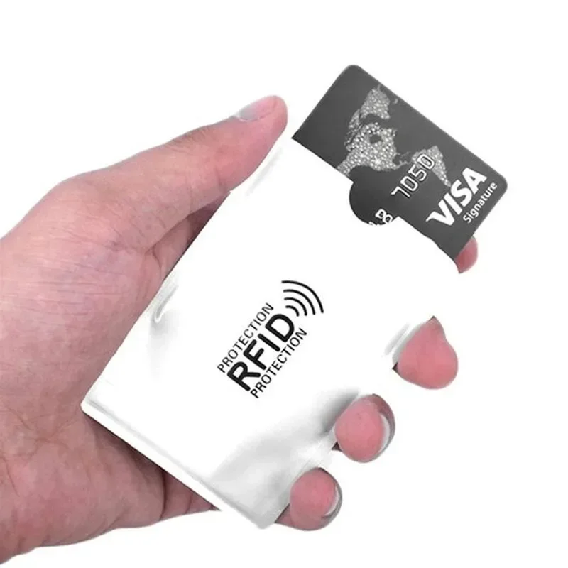 Funda Transparente De PVC Para Tarjetas De Crédito, Funda Protectora