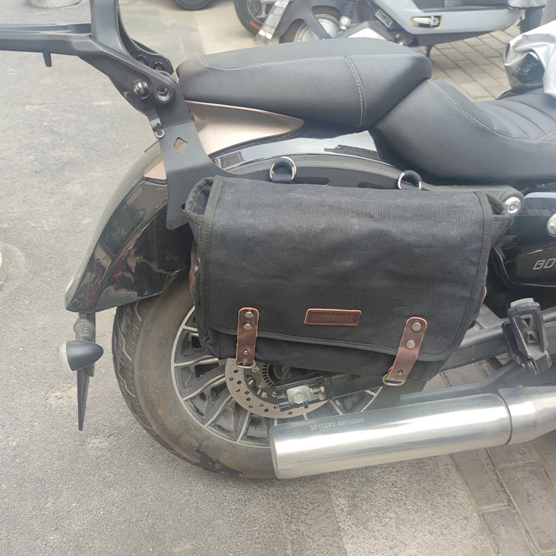 حقيبة دراجة نارية جانبية عالمية مزودة بحقيبة داخلي...