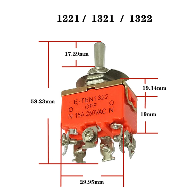 interruptor de interruptor micro interruptor botao laranja 04