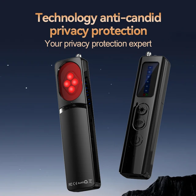 Détecteur de caméra cachée Anti-espion, traceur GPS de voiture, dispositif d'écoute, Bug RF sans fil, Scanner de tous les signaux, Gadget de Protection de sécurité 1