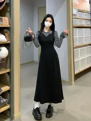 Elegant French - Inspired Retro Dress - XXXL (Beige)