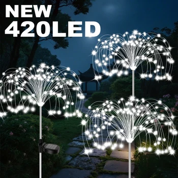 Solar Firework Garden Stake Lights 1