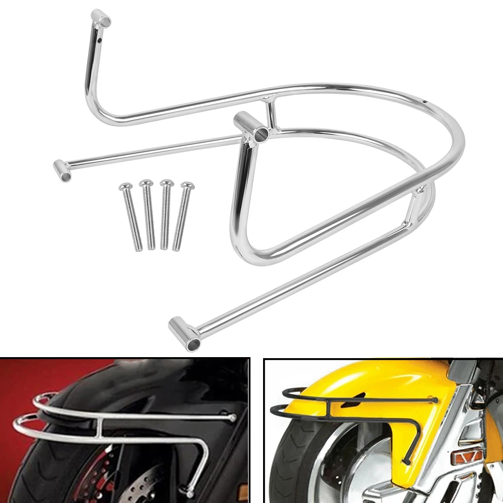 Parafango Anteriore Crash Bar Paraurti Protezione Motore Rail Rack Protector Per Honda Goldwing 1800 Gl 1800 Gold Wing Gl1800 F6B 2001-2023
