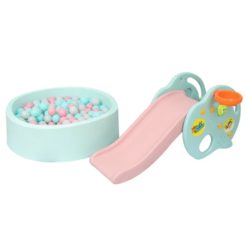 European Style Thick Sponge Ball Pit, Indoor Playpen for Kids, Ocean Wave Ball Pool with Balls, Child's Game Play Area 5