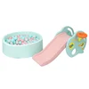European Style Thick Sponge Ball Pit, Indoor Playpen for Kids, Ocean Wave Ball Pool with Balls, Child's Game Play Area 5