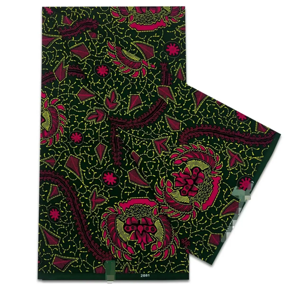 

100% Cotton Nigeria Ankara Wax Fabrics Block Prints Batik Dutch High Quality Sewing Cloth 2024 Newest Fashion African Wax Fabric