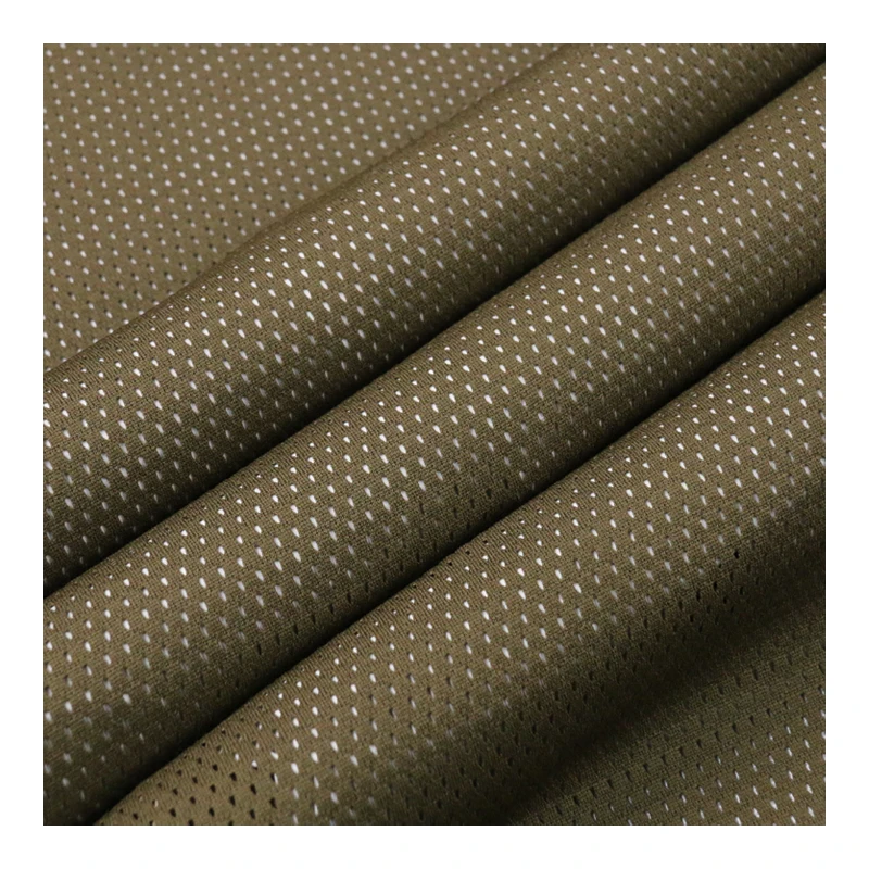 Mesh fabric 120gsm RG CB tactical tricot mesh for printed