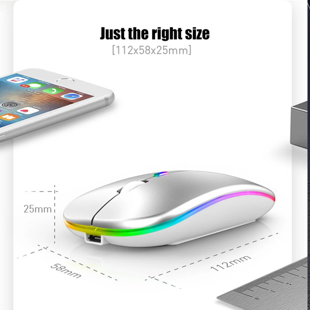 ゲーミングマウス,ワイヤレス,充電式,Bluetooth付き,デュアルUSB