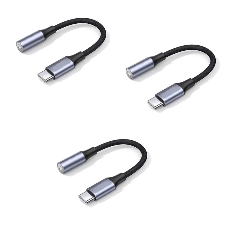 Universal Type-C to 3.5mm Audio Aux Adapter Cable