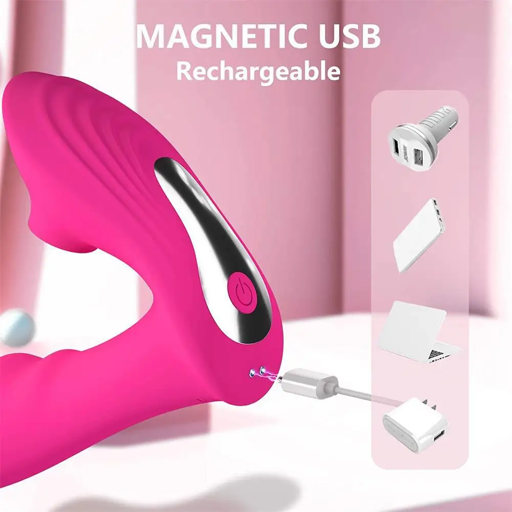Clitoral Suction Vibrator 10 Speed Oral Stimulation Sex Toy_voghion.com
