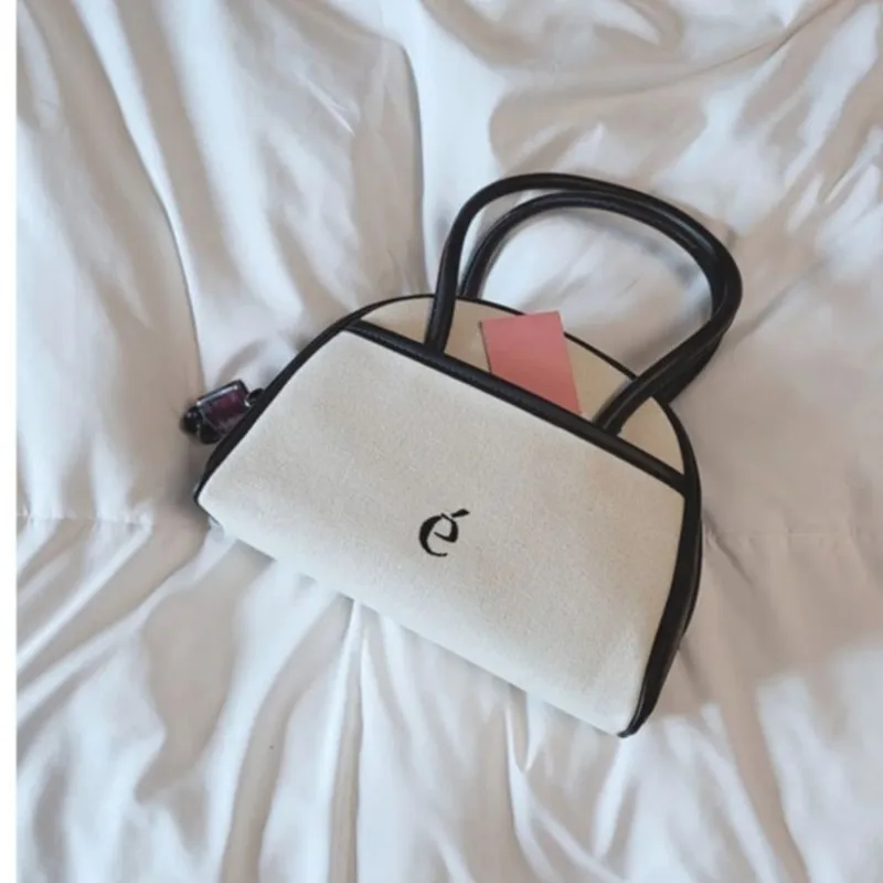 JIAERDI Retro White Y2k Hand Bag Purse Women 2025 Handle Casual Half Moon Bowling Bag Female Vintage Harajuku Handbag Aesthetic