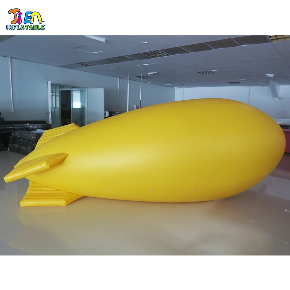 airship blimp balloon 6m/8m Long customize giant Inflatable blimp Airship Zeppelin inflatable Advertising balloon 6
