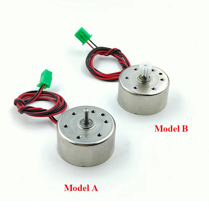 RF-300C Mini 300 Motor DC 5V 6V 9V 12V 7000RPM Micro 24mm Round Spindle Motor Low Current DIY Solar Power Fan Hobby Toy Model dc motor