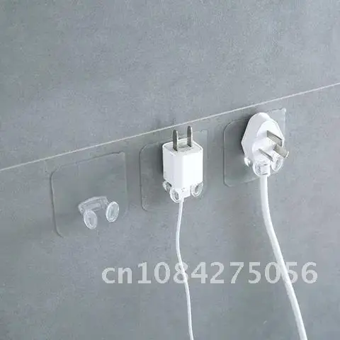 

5/10pcs Adhesive Hooks Rack Wall Hanger Space Saver Flower Heavy Load Transparent Strong Self Strong Kitchen Bathroom Towel