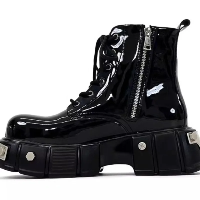 2025 New Leather Men's British Style Summer Versatile