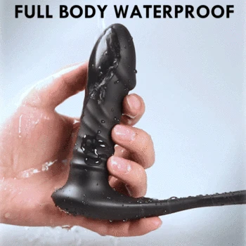 Prostate Massage Telescopic Anal Plug Vibrator Anal Toys For 18 Adults Male Masturbator Delay Ejaculation Ring Sex Toys For Men 4