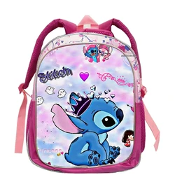 Fashion Backpacks Lilo And Stitch School Bags For Girls Boys Orthopedic Shoulder Backpacks Mochila Infantil Rose