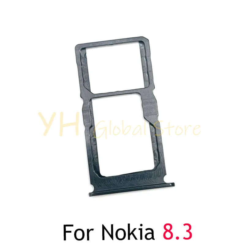 

For Nokia 8 8.1 8.3 9 Plus Sim Card Slot Tray Holder Sim Card Reader Socket Repair Parts