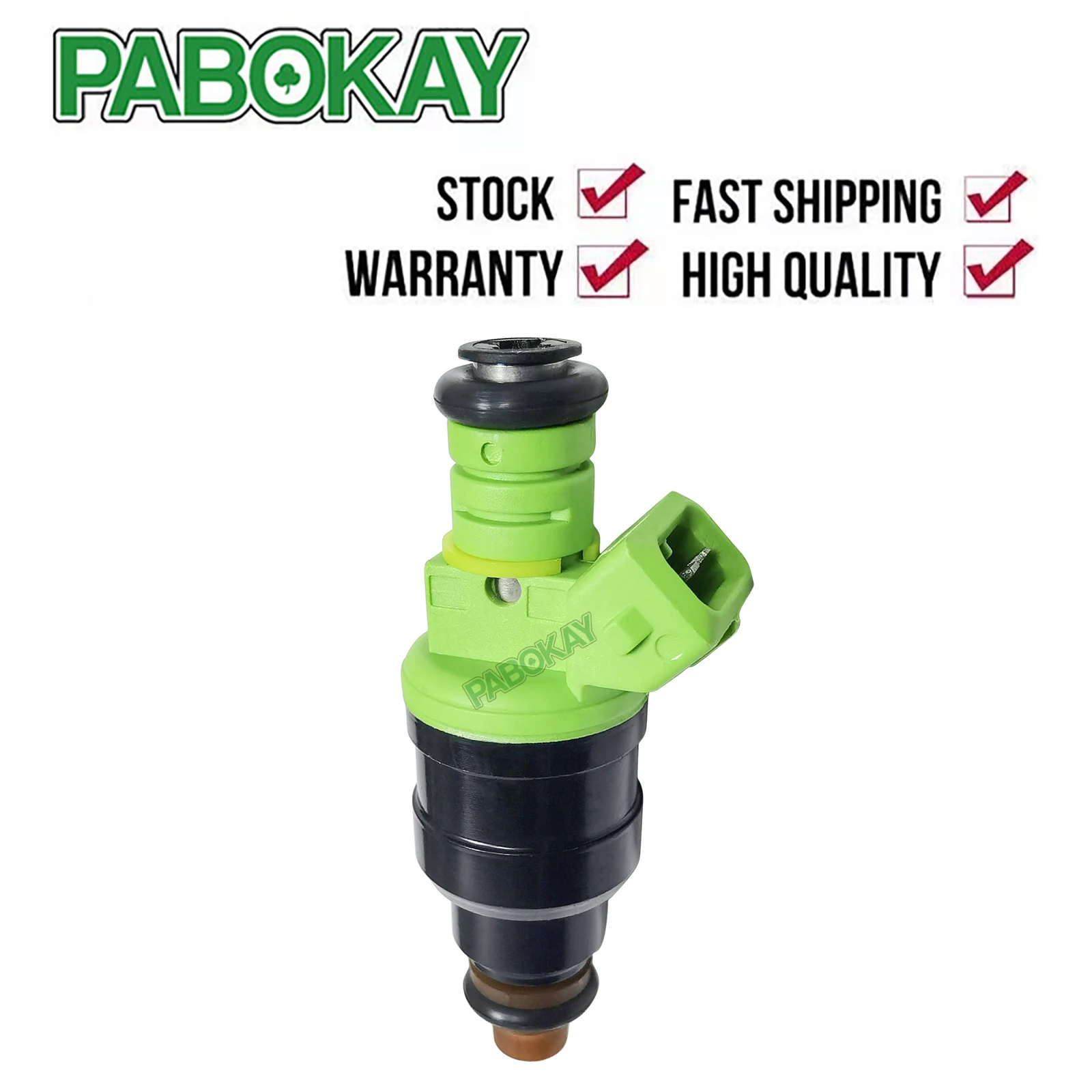 

0280150558 For VW AUDI BMW FIAT FORD 440CC EV1 Turbo 42lb/hr Green Top Racing Fuel Injector