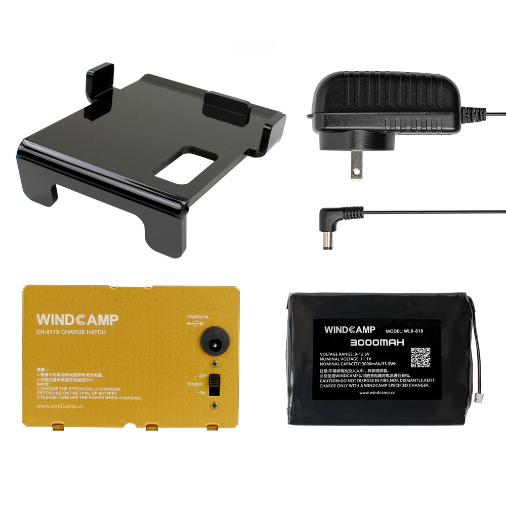 WINDCAMP FT-818 3000mah литиевый полимерный аккумулятор зарядное устройство крышка