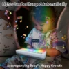 Rainbow Flashing Piano Toys Electronic Music Toys with 5 Instruments 13 Melody Portable Keyboard Toys Educational Toys for Kids 5
