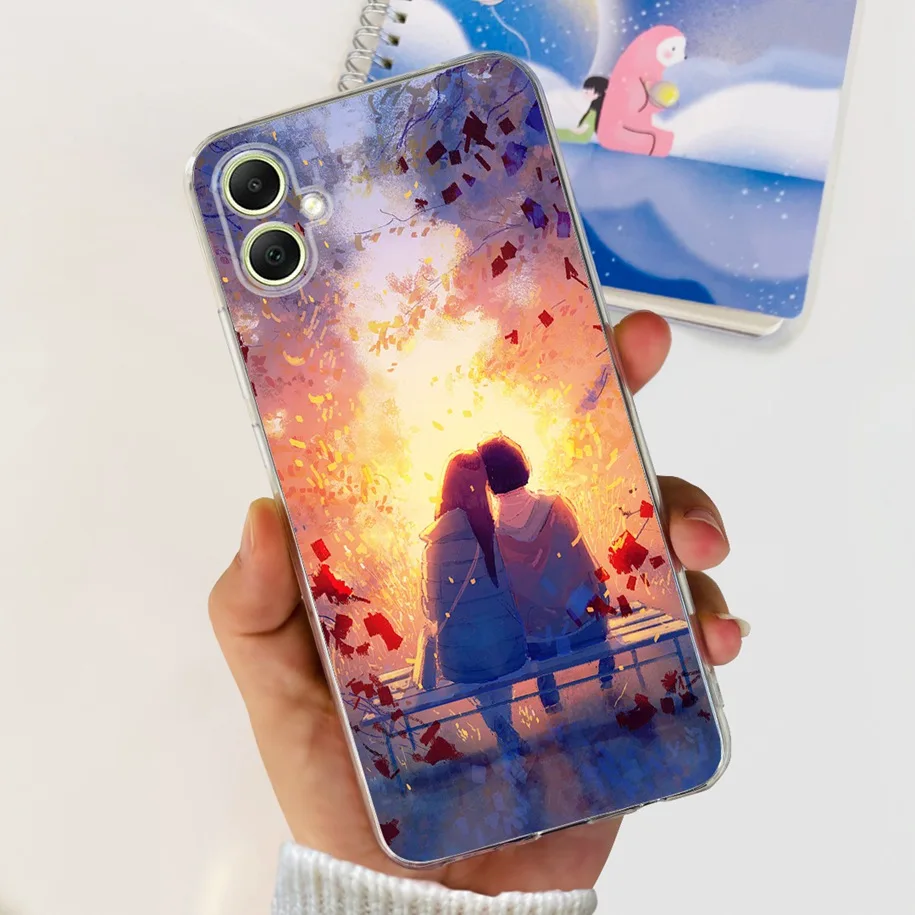 Fashion Butterfly Soft Silicone Back Cover Case for Samsung Galaxy A05/A05S (2023)