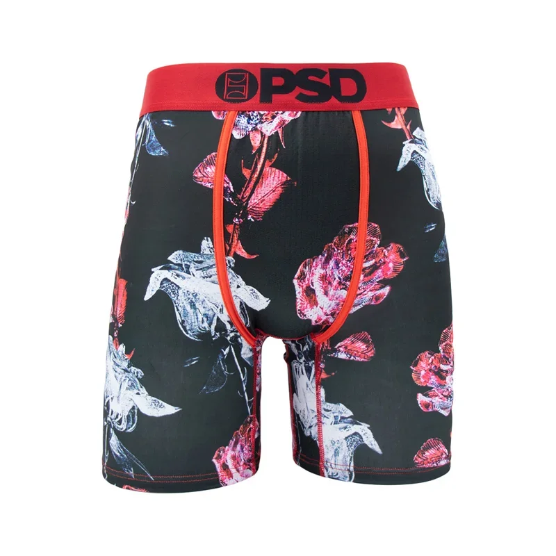 Men Underwear Boxers Fashion Printed  Male Panties Lingerie Men Underpants Boxershorts Trunks Plus Size Breathable Men's Boxers