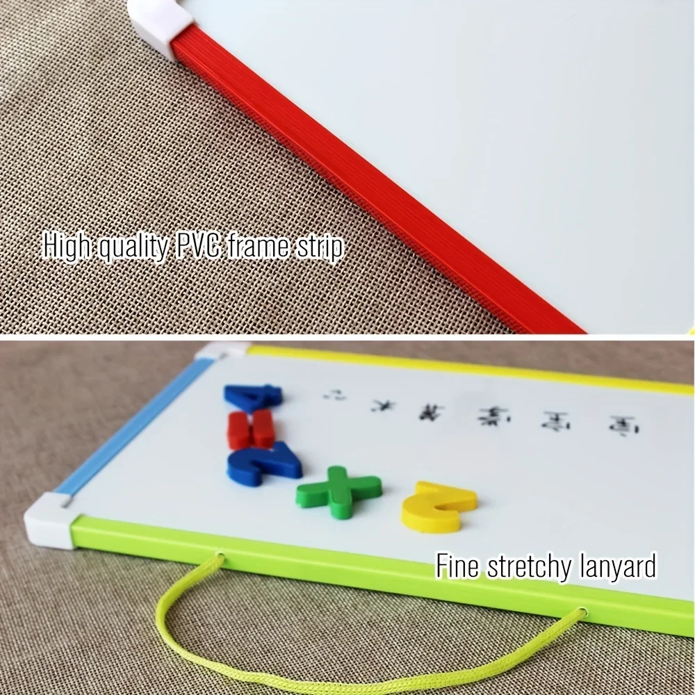 3 Styles Kids Whiteboard Magnetic Dry Eraser White Board With Free Gifts Number Magnets Preschool Children Memo Message Boards - 6