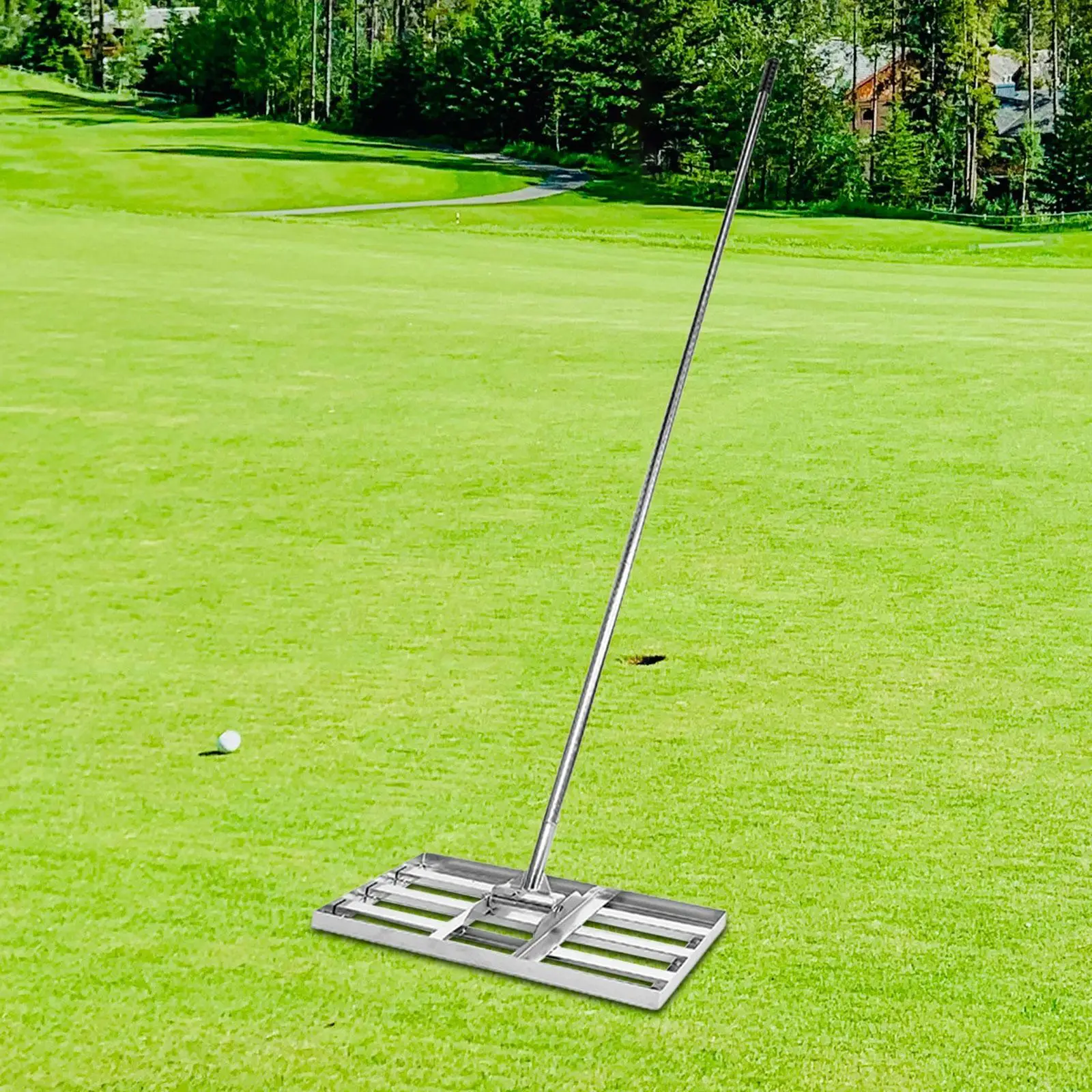 Lawn Leveling Rake Adjustable Effort Saving for Golf Field Courtyard Yard 5