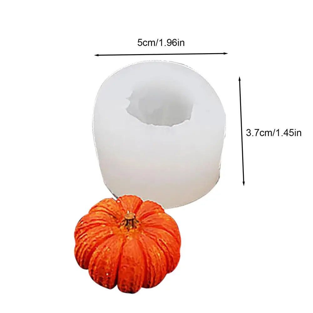 Description Picture 2 of itemFall Candle Molds 3D Pumpkin Maple Leaves Cookie Molds Candle Making Kit Fall Decor Making Accessories for Crafting Baking