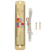 Metal Mezuzah Scroll Ornament Religious Judaica Door Scroll Jewish Mezuza Holy Plaque Retro Ornament 1