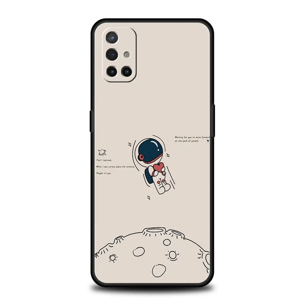 Lovely Astronaut Soft Phone Case - Enhanced Protection and Style
