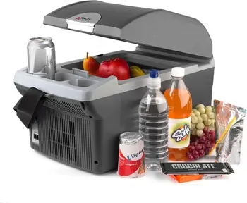 EL6214 14L Portable Electric Car Cooler & Warmer – 12/24V Thermoelectric Mini Fridge 1